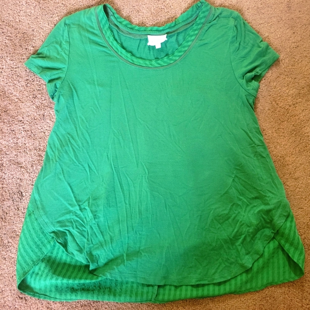 Green Deletta Blouse